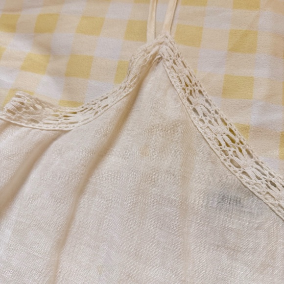 ZARA 100% LINEN SPAGHETTI TOP XS - S - Picture 7 of 17